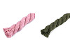 Corda / corda di cotone intrecciato, dimensioni: Ø 12 mm, lunghezza: 10 m, macramè