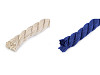 Bavlněná šňůra kroucená Ø12 mm, návin 10 m, macrame
