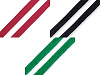 Cordoncino in cotone piatto, larghezza: 10 mm