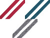 Cordon en coton plat, largeur 10 mm