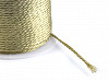 Twisted Cord Ø1.5 mm with metallic thread
