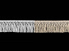 Cotton Fringes width 55 mm