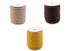 Sodrott pamut zsinór Ø8 mm macrame