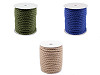 Cordon torsadé en coton, Ø 8 mm, Macramé