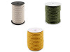 Bavlněná šňůra kroucená Ø8 mm macrame
