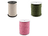 Bavlněná šňůra kroucená Ø8 mm macrame