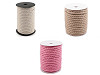 Cordon torsadé en coton, Ø 8 mm, Macramé