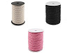 Cordón/cuerda de algodón trenzado Ø8 mm, para macramé