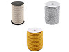 Corda / Cordoncino, in cotone intrecciato, dimensioni: Ø 8 mm, macramè