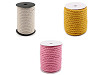 Bavlněná šňůra kroucená Ø8 mm macrame