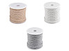 Bavlněná šňůra kroucená Ø5 mm macrame