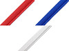 Liseré en biais satiné, largeur 10 mm