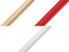 Liseré en biais satiné, largeur 10 mm
