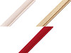 Liseré en biais satiné, largeur 10 mm