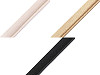 Liseré en biais satiné, largeur 10 mm