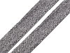 Baumwollkordel flach/ Schlauchband, Breite 15 mm