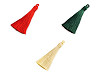 Nappa decorativa, lunghezza: 80 mm