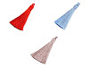 Nappa decorativa, lunghezza: 80 mm