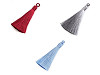 Nappa decorativa, lunghezza: 80 mm