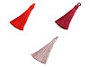 Pompon décoratif, longueur 8 cm