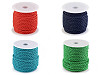 Cordoncino intrecciato/corda, Ø 5 mm
