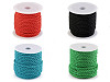 Cordoncino intrecciato/corda, Ø 5 mm