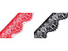 Cenefa de puntilla francesa, ancho 90 mm