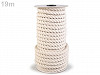 Twisted Cotton Rope for Handbag Handle Ø14 mm stiff