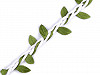 Cotton Braided String with Leaves width 30 mm