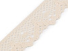 Cotton Bobbin Lace, width 40 mm
