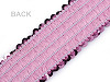 Sequin Trimming Braid, width 45 mm, elastic