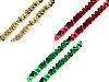 Galon elastic cu paiete 10 mm 