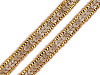 Sequin Trimming Braid with Glitter, width 13 mm