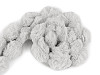 Bordura / vipusca din blana artificiala, latime 3 cm