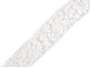 Quilting edging trim / imitation lamb fur, round, width 3.5 cm