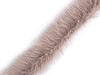 Artifical Fur Trimming to sew-on, width 2 cm