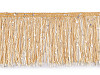 Fringes with sequins, width 10 cm 