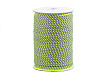 Paspelband/Keder aus Polyester reflektierend, Breite 10 mm