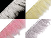 Borte – Truthahnfedern, Breite 9–12 cm