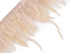 Pasamanería, plumas de gallo, 7-12 cm