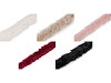 Tufting clothing/decorative fur round width 5 cm