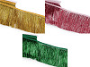 Flecos metálicos, densos, ancho 15 cm 