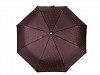Regenschirm für Damen faltbar Automatik mit Punkten
