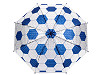 Detský vystreľovací dáždnik s píšťalkou futbalová lopta, vesmír