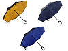 Umgekehrter Doppelschichtregenschirm