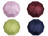 Folding umbrella with LED light in the handle