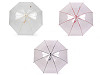Parapluie transparent à ouverture automatique pour femmes
