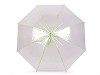 Parasol damski / dziewczęcy przezroczysty automatyczny