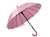 Regenschirm für Damen Automatik Blumen