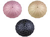 Women's auto-open umbrella with flowers